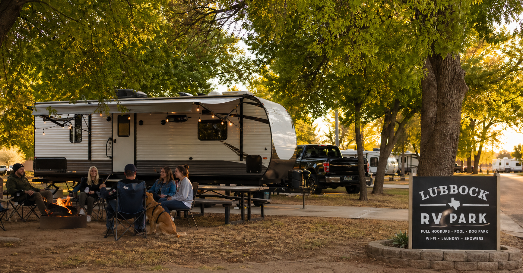 Millennials enjoying RV travel
